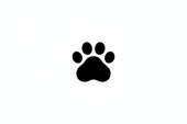 small cat paw symbol