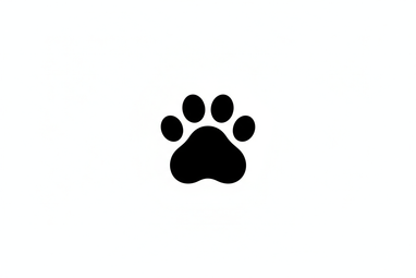 small cat paw symbol